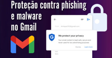 Proteção contra phishing e malware no gmail